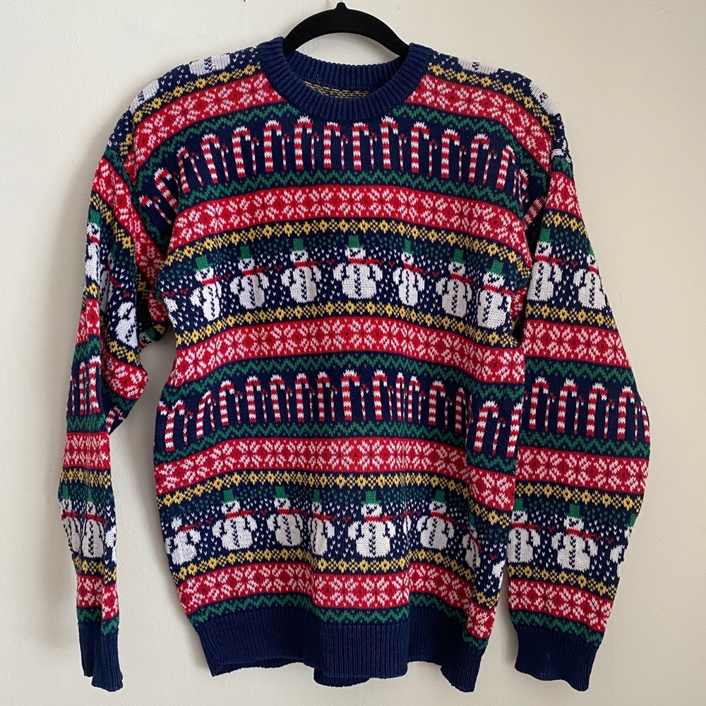 VINTAGE Christmas Knit Sweater